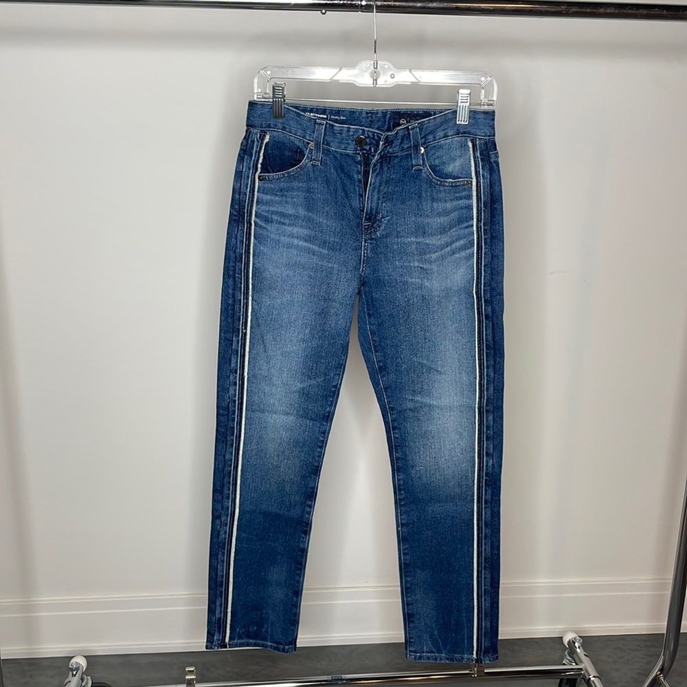 Adriano Goldschmied Straight Leg Cropped Jean